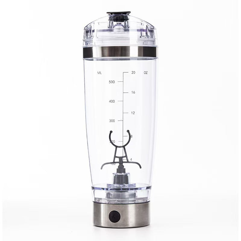 PeakFuel Electric Protein Shaker Cup – USB Rechargeable Mixing Bottle