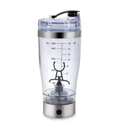 PeakFuel Electric Protein Shaker Cup – USB Rechargeable Mixing Bottle