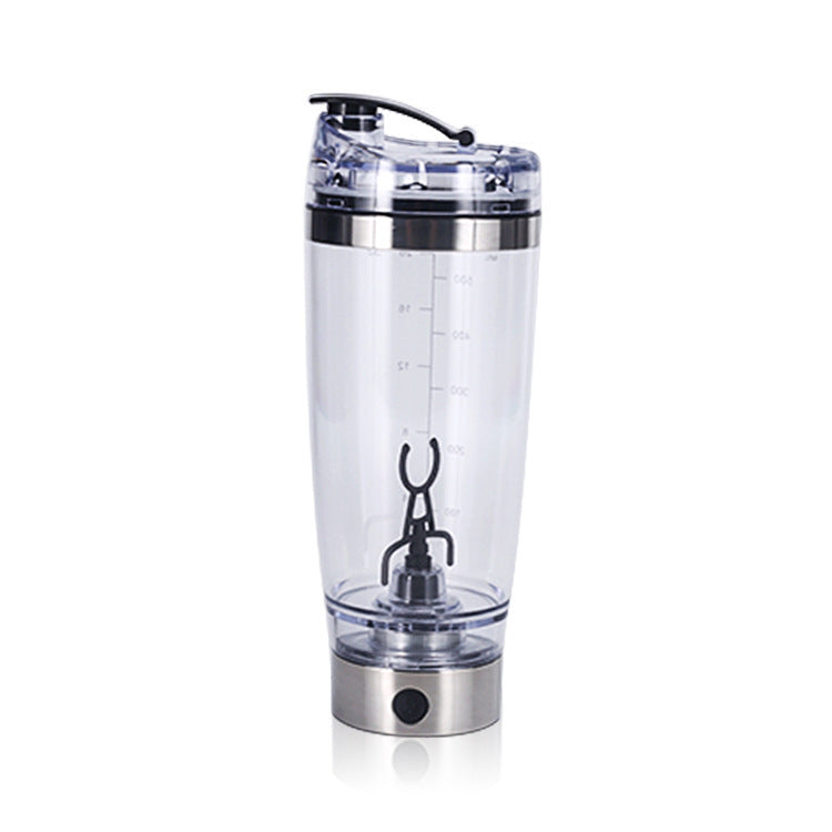 PeakFuel Electric Protein Shaker Cup – USB Rechargeable Mixing Bottle