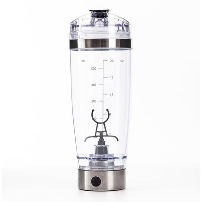 PeakFuel Electric Protein Shaker Cup – USB Rechargeable Mixing Bottle