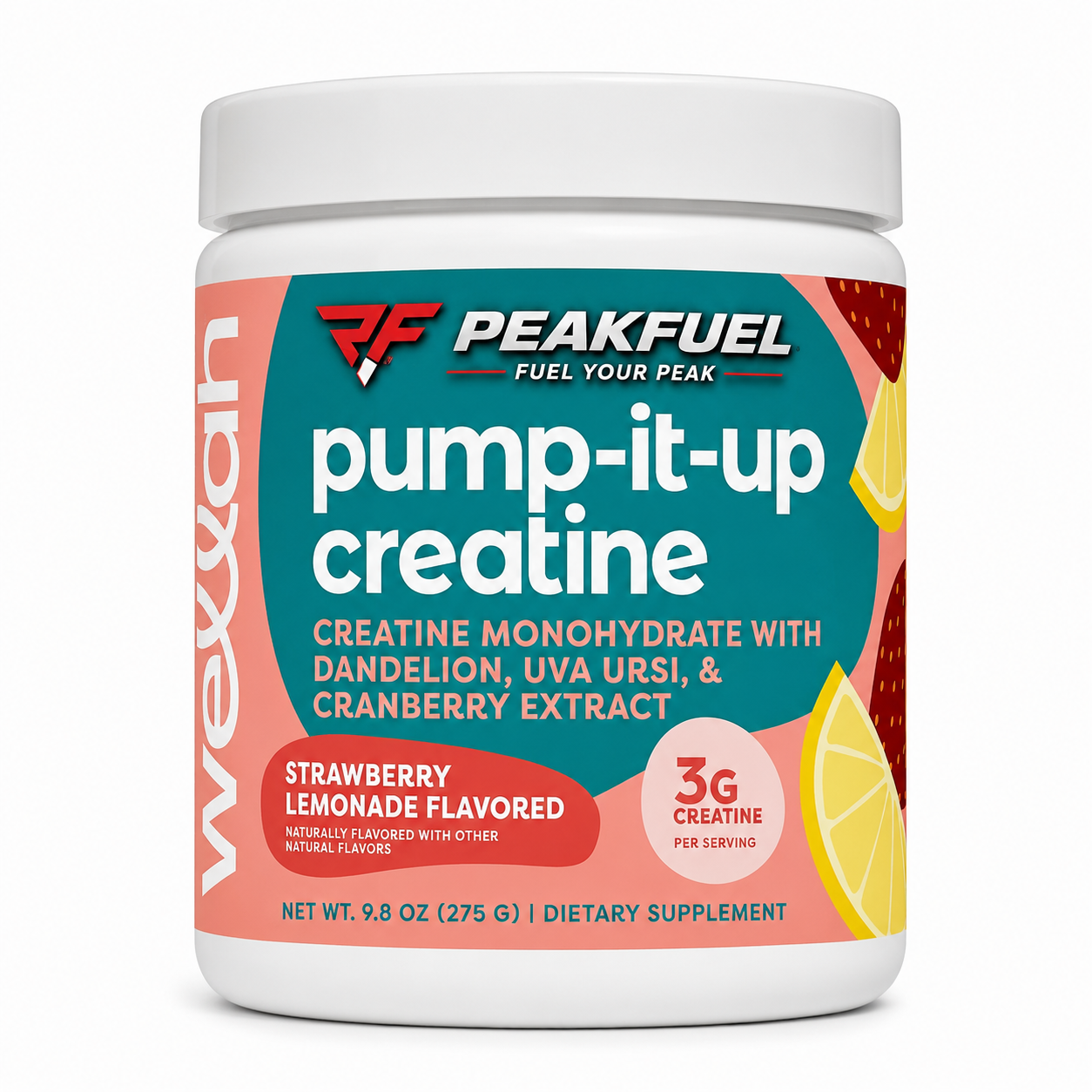 PeakFuel Pre-Workout + Creatine Gummies – Energy, Focus & Muscle Performance Supplements