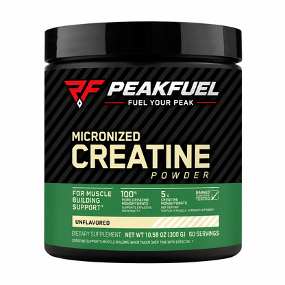PeakFuel Pre-Workout + Creatine Gummies – Energy, Focus & Muscle Performance Supplements